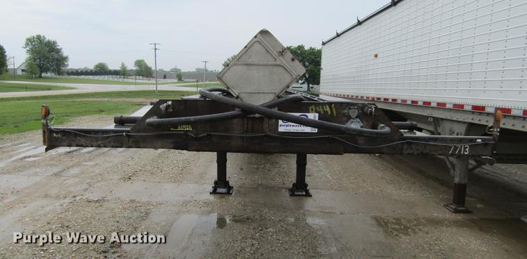image for item DF3807 2007 Galbreath roll-off double container trailer