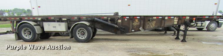 image for item DF3807 2007 Galbreath roll-off double container trailer