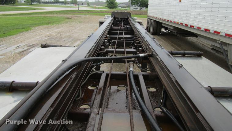 image for item DF3807 2007 Galbreath roll-off double container trailer