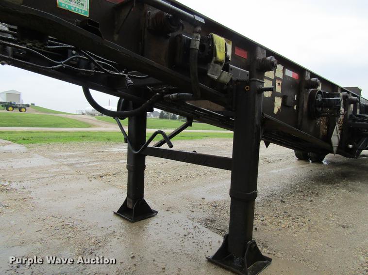 image for item DF3807 2007 Galbreath roll-off double container trailer