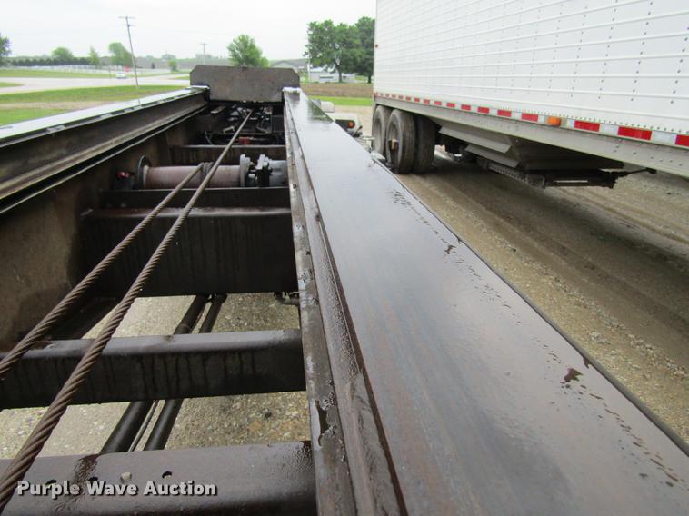 image for item DF3807 2007 Galbreath roll-off double container trailer