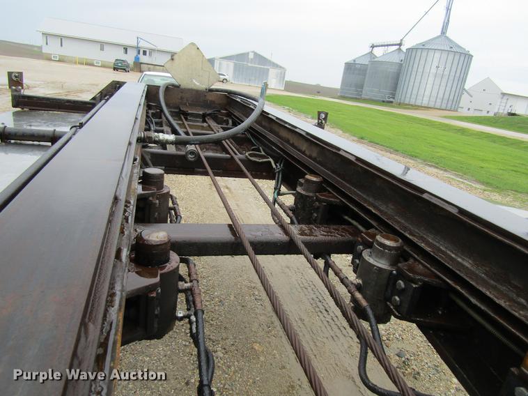 image for item DF3807 2007 Galbreath roll-off double container trailer