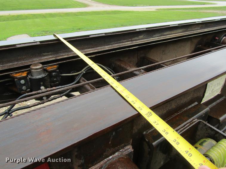 image for item DF3807 2007 Galbreath roll-off double container trailer