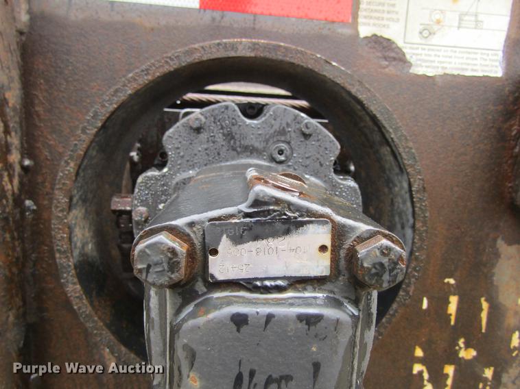 image for item DF3807 2007 Galbreath roll-off double container trailer