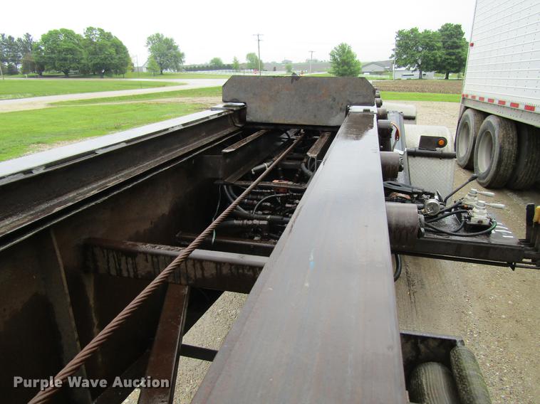 image for item DF3807 2007 Galbreath roll-off double container trailer