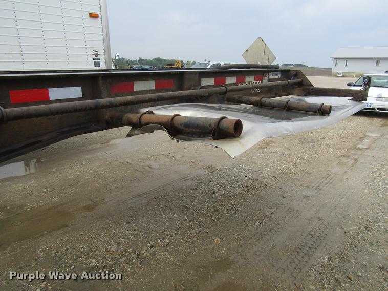 image for item DF3807 2007 Galbreath roll-off double container trailer