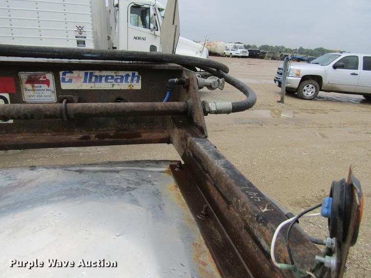 image for item DF3807 2007 Galbreath roll-off double container trailer