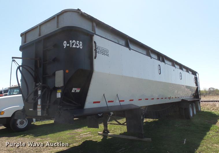 image for item DX9085 2009 Aulick 9-1258 live bottom trailer