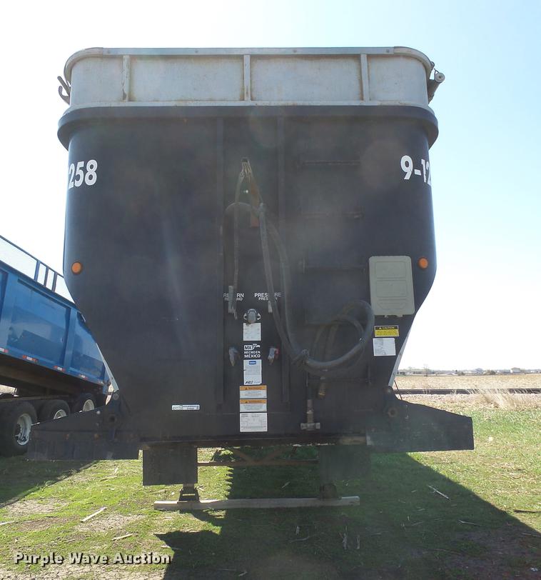 image for item DX9085 2009 Aulick 9-1258 live bottom trailer