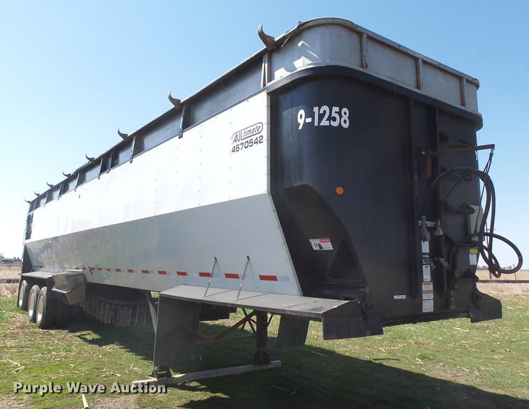 image for item DX9085 2009 Aulick 9-1258 live bottom trailer