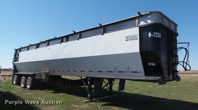 image for item DX9085 2009 Aulick 9-1258 live bottom trailer