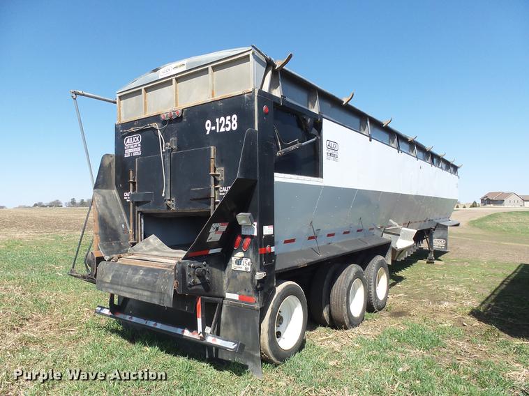 image for item DX9085 2009 Aulick 9-1258 live bottom trailer