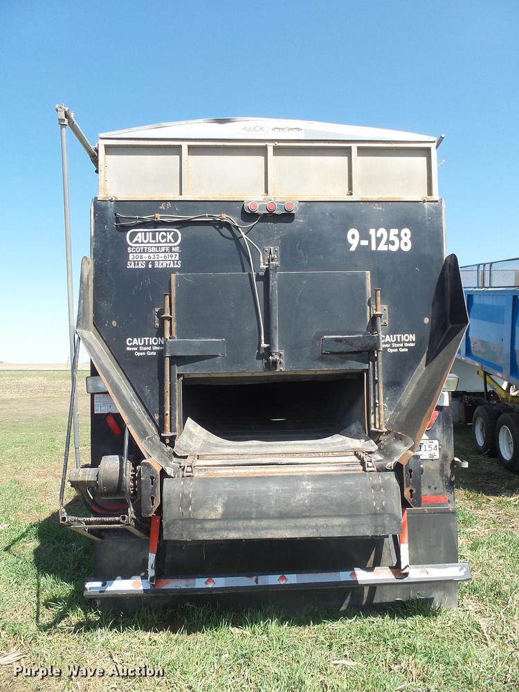 image for item DX9085 2009 Aulick 9-1258 live bottom trailer