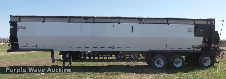 image for item DX9085 2009 Aulick 9-1258 live bottom trailer