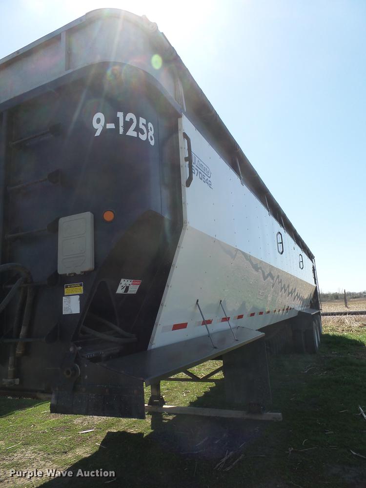 image for item DX9085 2009 Aulick 9-1258 live bottom trailer