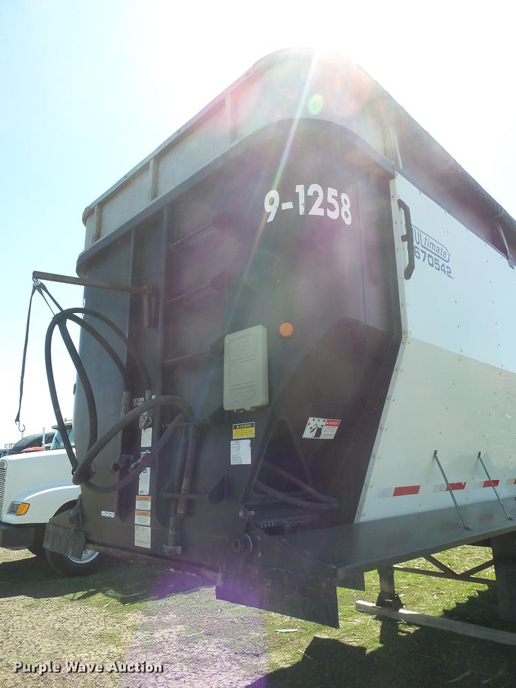 image for item DX9085 2009 Aulick 9-1258 live bottom trailer