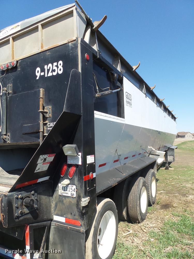 image for item DX9085 2009 Aulick 9-1258 live bottom trailer