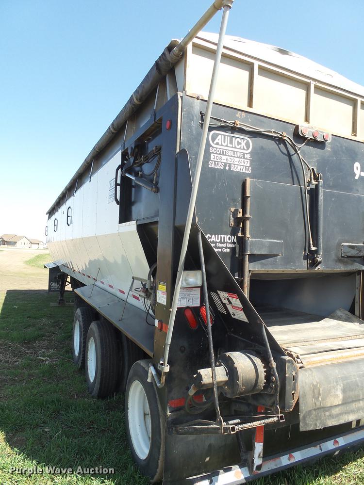 image for item DX9085 2009 Aulick 9-1258 live bottom trailer