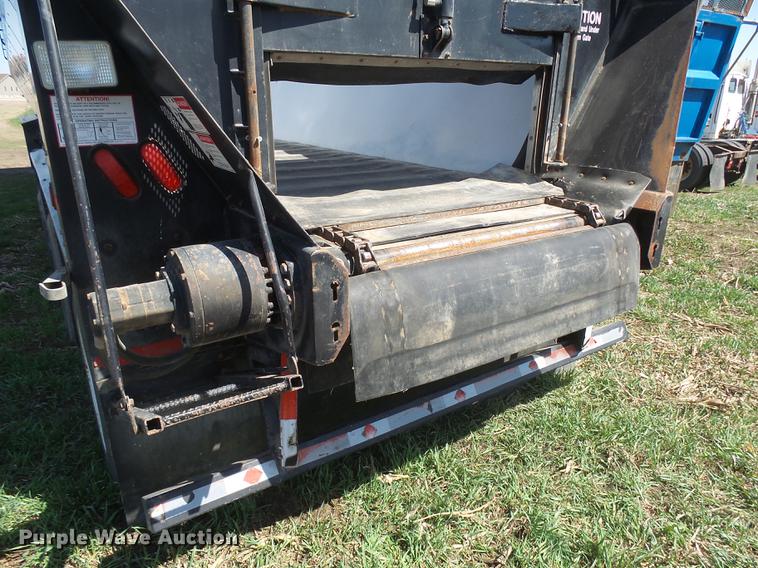 image for item DX9085 2009 Aulick 9-1258 live bottom trailer