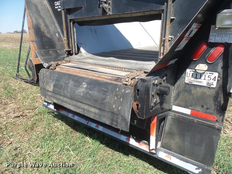 image for item DX9085 2009 Aulick 9-1258 live bottom trailer