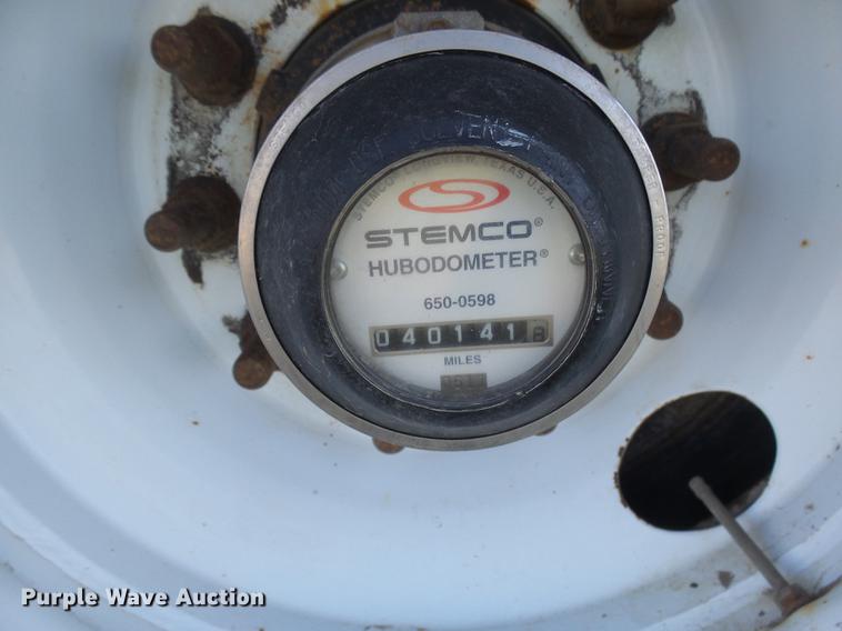 image for item DX9085 2009 Aulick 9-1258 live bottom trailer