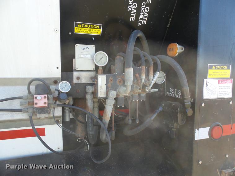 image for item DX9085 2009 Aulick 9-1258 live bottom trailer