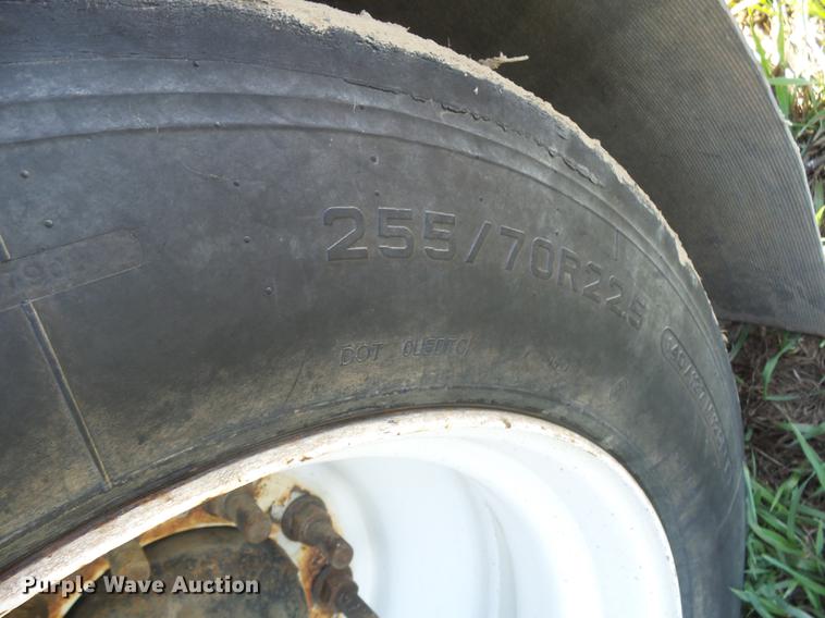 image for item DX9085 2009 Aulick 9-1258 live bottom trailer