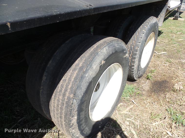 image for item DX9085 2009 Aulick 9-1258 live bottom trailer