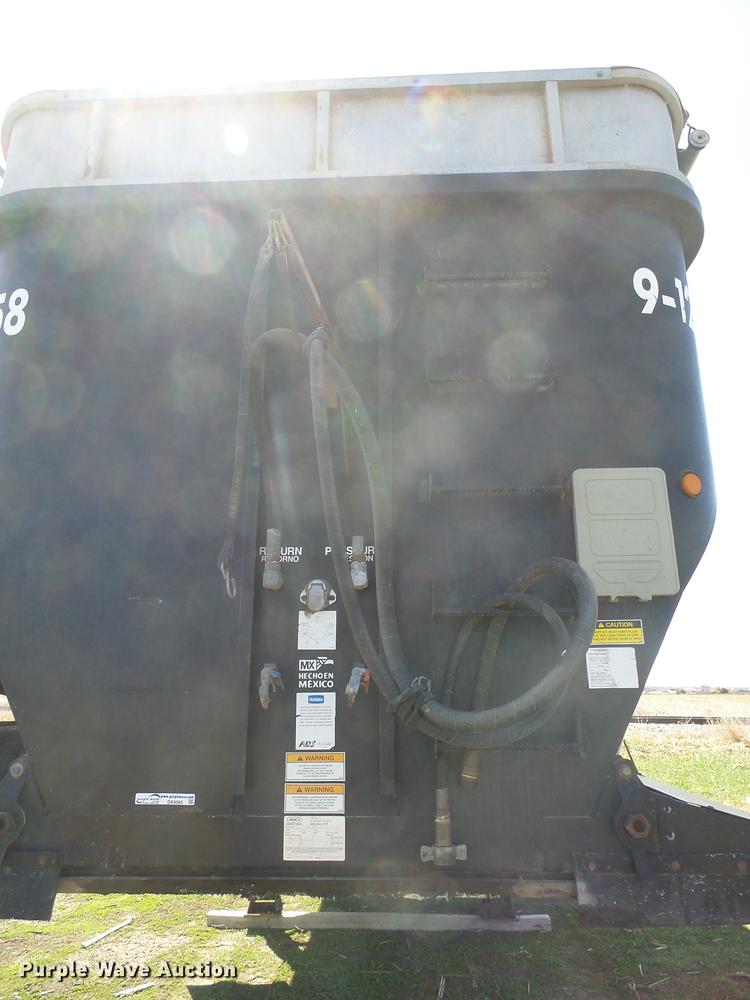 image for item DX9085 2009 Aulick 9-1258 live bottom trailer