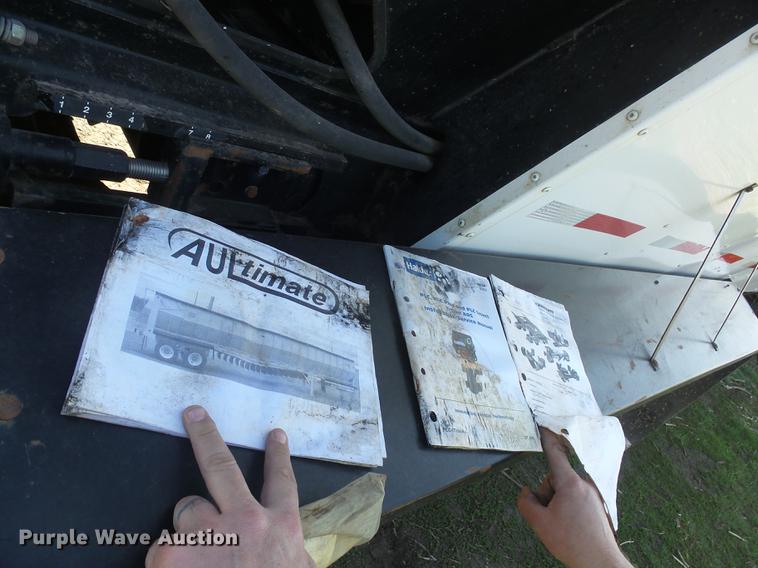 image for item DX9085 2009 Aulick 9-1258 live bottom trailer