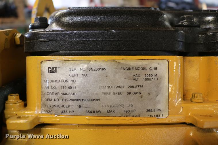 image for item EW9249 Caterpillar C15 six cylinder turbo diesel engine