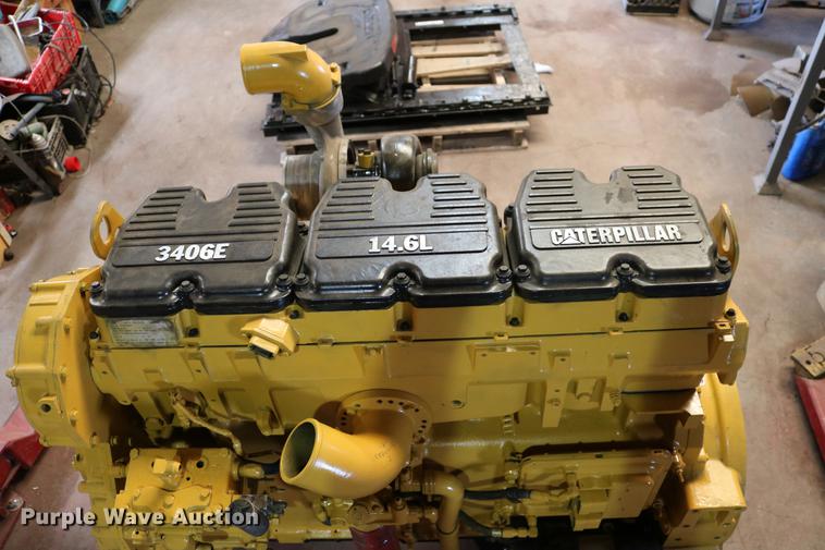 image for item EX9760 Caterpillar 3406 14.6L L6 turbo diesel engine