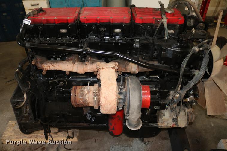 image for item EX9761 Cummins N14 Plus/455B six cylinder turbo diesel engine