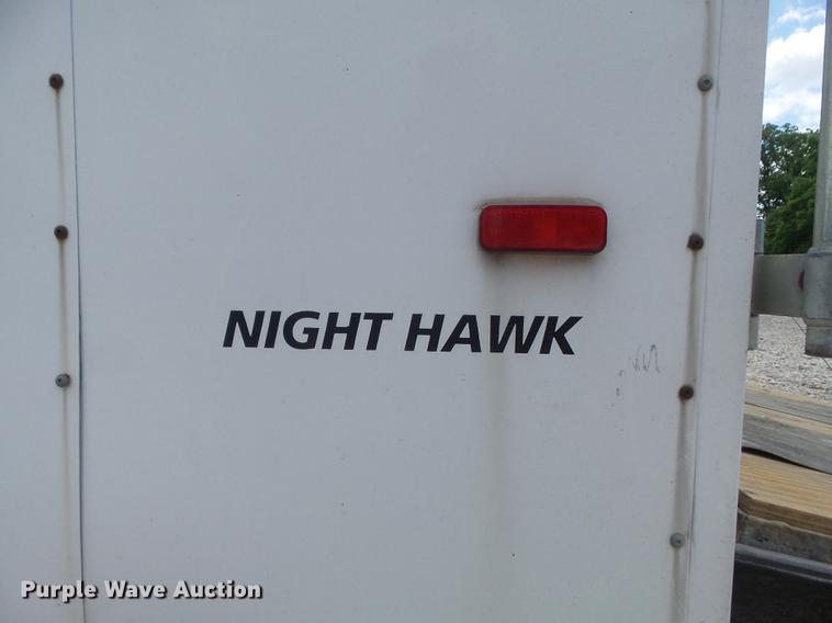 image for item DC7253 2004 Ingersoll Rand WS36 concrete saw and enclosed cargo trailer