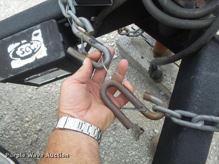 image for item DC7253 2004 Ingersoll Rand WS36 concrete saw and enclosed cargo trailer