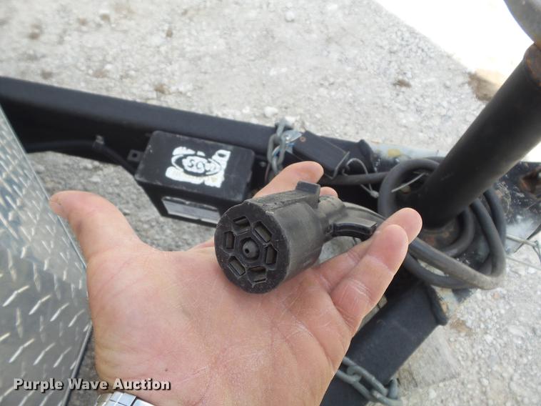 image for item DC7253 2004 Ingersoll Rand WS36 concrete saw and enclosed cargo trailer