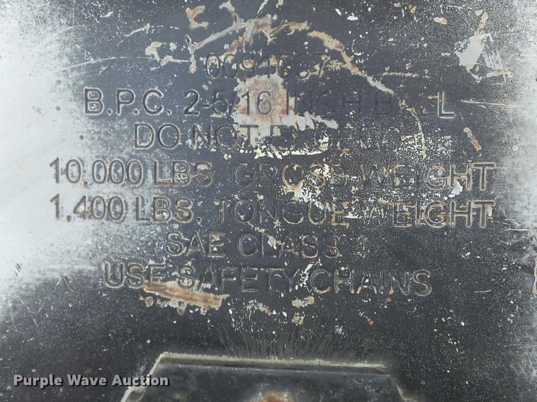 image for item DC7253 2004 Ingersoll Rand WS36 concrete saw and enclosed cargo trailer