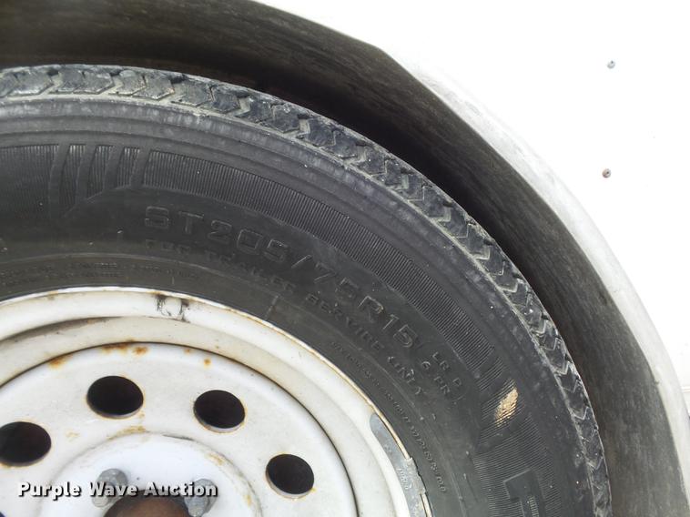 image for item DC7253 2004 Ingersoll Rand WS36 concrete saw and enclosed cargo trailer