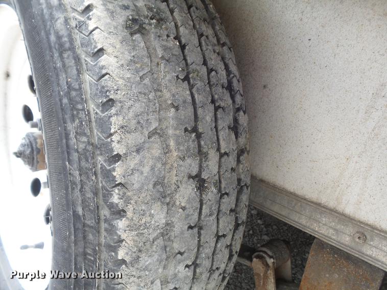 image for item DC7253 2004 Ingersoll Rand WS36 concrete saw and enclosed cargo trailer