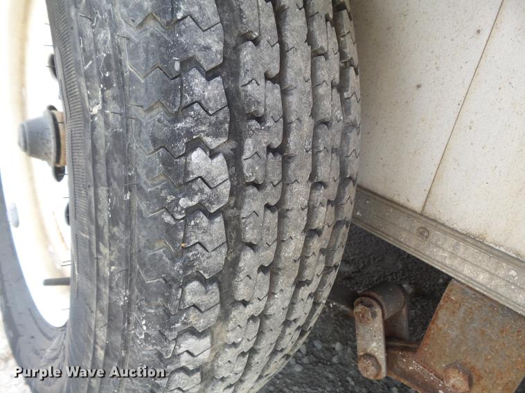 image for item DC7253 2004 Ingersoll Rand WS36 concrete saw and enclosed cargo trailer