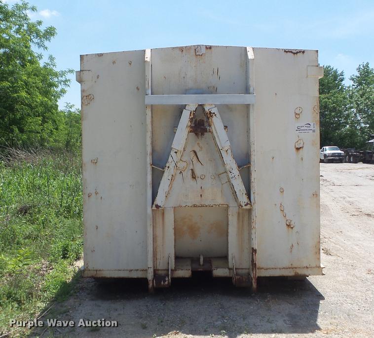 image for item DC7255 Roll-off/hook lift steel storage container