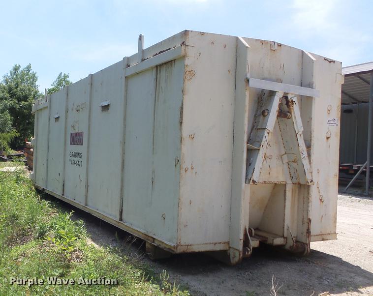 image for item DC7255 Roll-off/hook lift steel storage container
