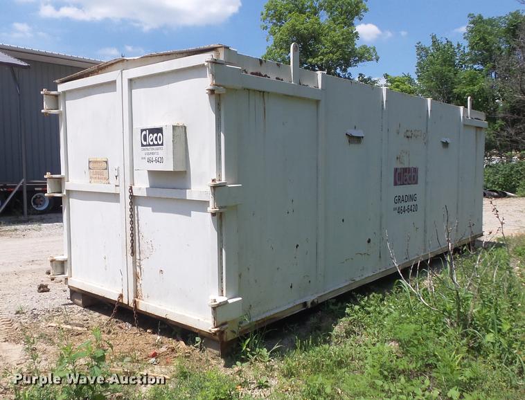 image for item DC7255 Roll-off/hook lift steel storage container