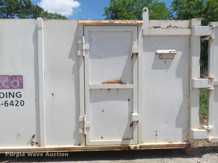 image for item DC7255 Roll-off/hook lift steel storage container