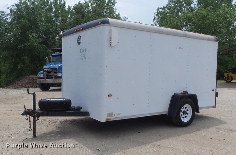 image for item DC7256 1995 Wells Cargo CW121-102 enclosed cargo trailer