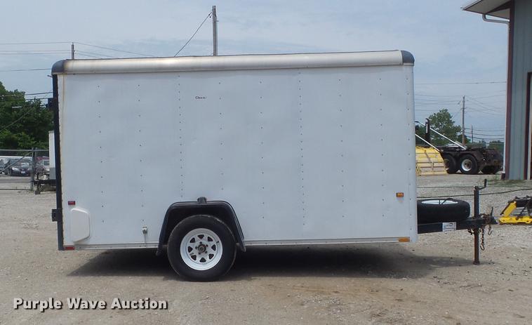 image for item DC7256 1995 Wells Cargo CW121-102 enclosed cargo trailer