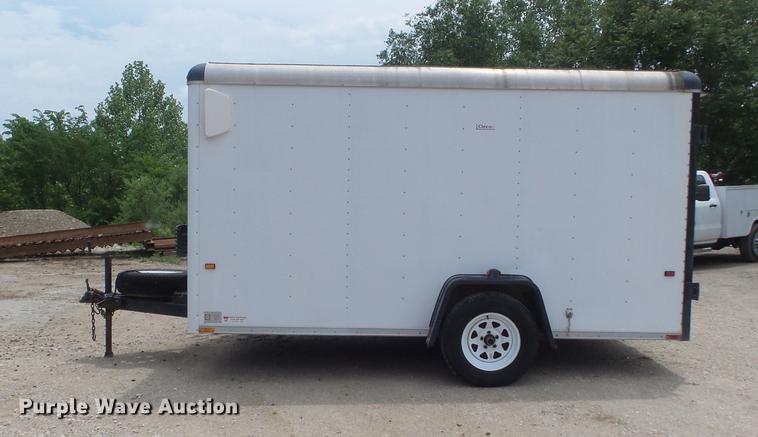 image for item DC7256 1995 Wells Cargo CW121-102 enclosed cargo trailer