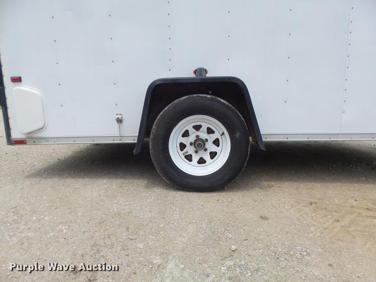 image for item DC7256 1995 Wells Cargo CW121-102 enclosed cargo trailer