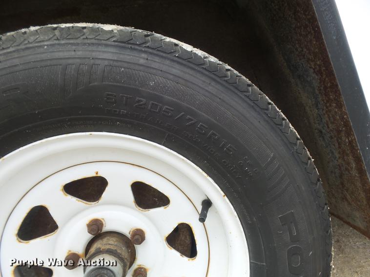 image for item DC7256 1995 Wells Cargo CW121-102 enclosed cargo trailer