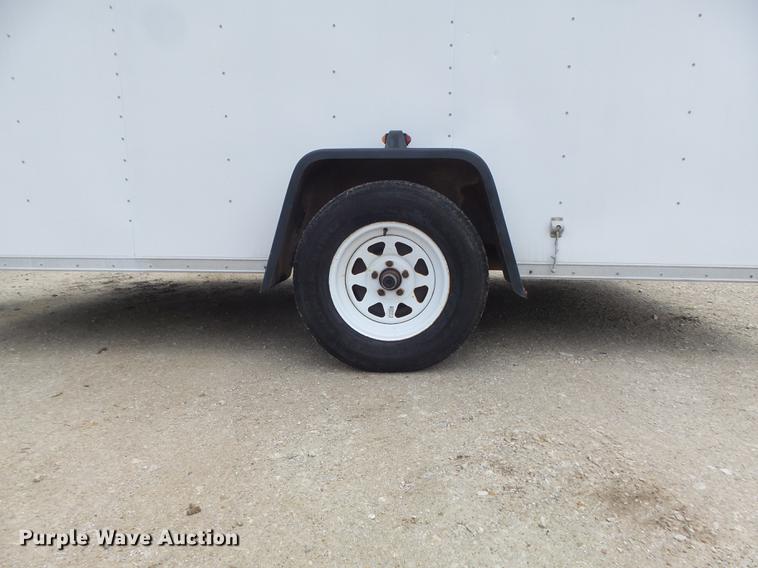 image for item DC7256 1995 Wells Cargo CW121-102 enclosed cargo trailer